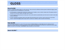 Tablet Screenshot of gloss.ci.uchicago.edu