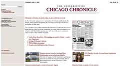 Desktop Screenshot of chronicle.uchicago.edu