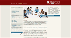 Desktop Screenshot of investments.uchicago.edu