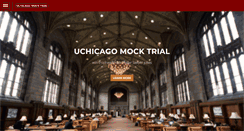 Desktop Screenshot of mock-trial.uchicago.edu