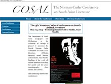 Tablet Screenshot of cosal.uchicago.edu