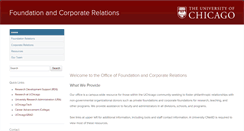 Desktop Screenshot of fcr.uchicago.edu