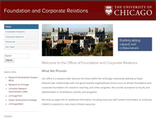 Tablet Screenshot of fcr.uchicago.edu