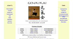 Desktop Screenshot of genkikai.uchicago.edu