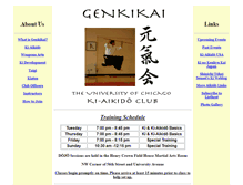 Tablet Screenshot of genkikai.uchicago.edu