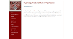 Desktop Screenshot of pgso.uchicago.edu