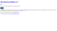 Desktop Screenshot of ctvserver.uchicago.edu