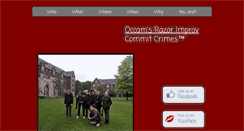 Desktop Screenshot of occam.uchicago.edu