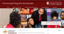 Desktop Screenshot of communityprograms.uchicago.edu