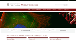 Desktop Screenshot of molbio.bsd.uchicago.edu