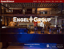 Tablet Screenshot of engelgroup.uchicago.edu