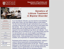 Tablet Screenshot of lithiumtreatment.uchicago.edu