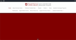 Desktop Screenshot of mexicanstudies.uchicago.edu