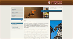 Desktop Screenshot of margoliashlab.uchicago.edu