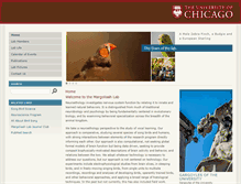 Tablet Screenshot of margoliashlab.uchicago.edu
