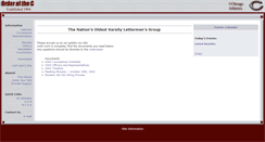 Desktop Screenshot of orderofc.uchicago.edu