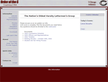 Tablet Screenshot of orderofc.uchicago.edu