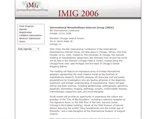 Tablet Screenshot of imig.uchicago.edu