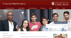 Desktop Screenshot of finmath.uchicago.edu