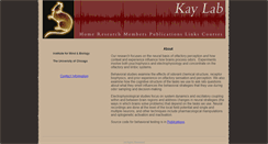 Desktop Screenshot of kaylab.uchicago.edu