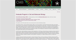 Desktop Screenshot of cellmolbio.bsd.uchicago.edu