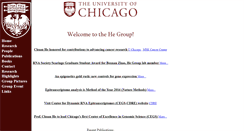 Desktop Screenshot of he-group.uchicago.edu