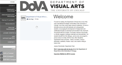 Desktop Screenshot of dova.uchicago.edu