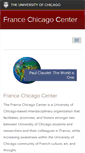 Mobile Screenshot of fcc.uchicago.edu