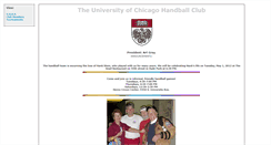 Desktop Screenshot of handball.uchicago.edu