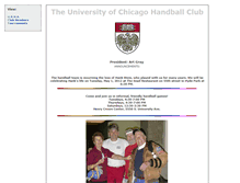 Tablet Screenshot of handball.uchicago.edu