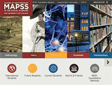 Tablet Screenshot of mapss.uchicago.edu