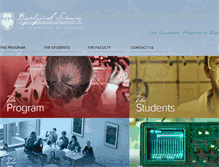 Tablet Screenshot of biophysics.uchicago.edu