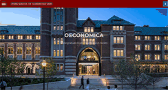 Desktop Screenshot of oeconomica.uchicago.edu