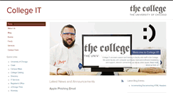 Desktop Screenshot of collegeit.uchicago.edu