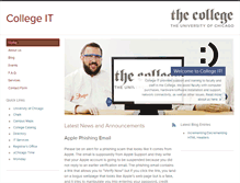 Tablet Screenshot of collegeit.uchicago.edu