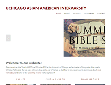 Tablet Screenshot of aaiv.uchicago.edu