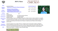 Desktop Screenshot of mateolab.uchicago.edu