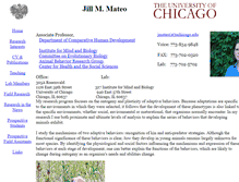 Tablet Screenshot of mateolab.uchicago.edu