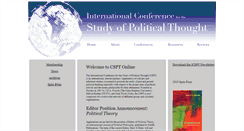 Desktop Screenshot of icspt.uchicago.edu
