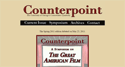 Desktop Screenshot of counterpoint.uchicago.edu