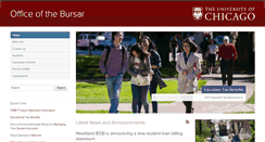 Desktop Screenshot of bursar.uchicago.edu