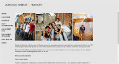 Desktop Screenshot of habitat-for-humanity.uchicago.edu