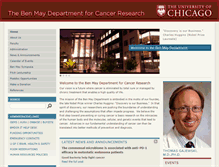 Tablet Screenshot of ben-may.uchicago.edu