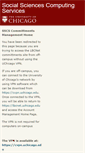 Mobile Screenshot of lbcnet.uchicago.edu