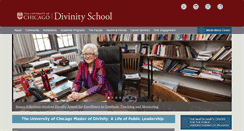 Desktop Screenshot of divinity.uchicago.edu