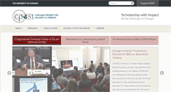 Desktop Screenshot of cpost.uchicago.edu