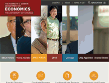 Tablet Screenshot of economics.uchicago.edu