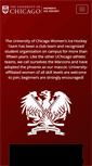 Mobile Screenshot of icehockey.uchicago.edu