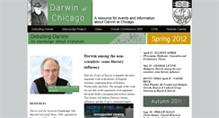 Desktop Screenshot of darwin-chicago.uchicago.edu