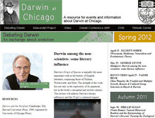 Tablet Screenshot of darwin-chicago.uchicago.edu
